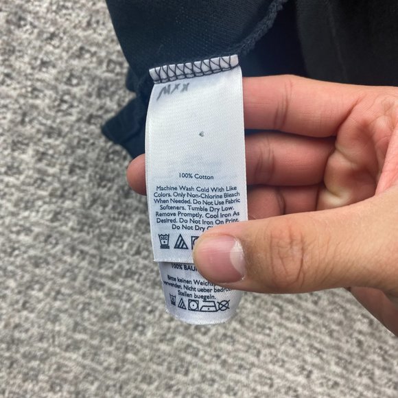 Eddie Bauer Polo Shirt Men Extra Large XL Black Casual Golf Outdoors 100% Cotton - Picture 3 of 6